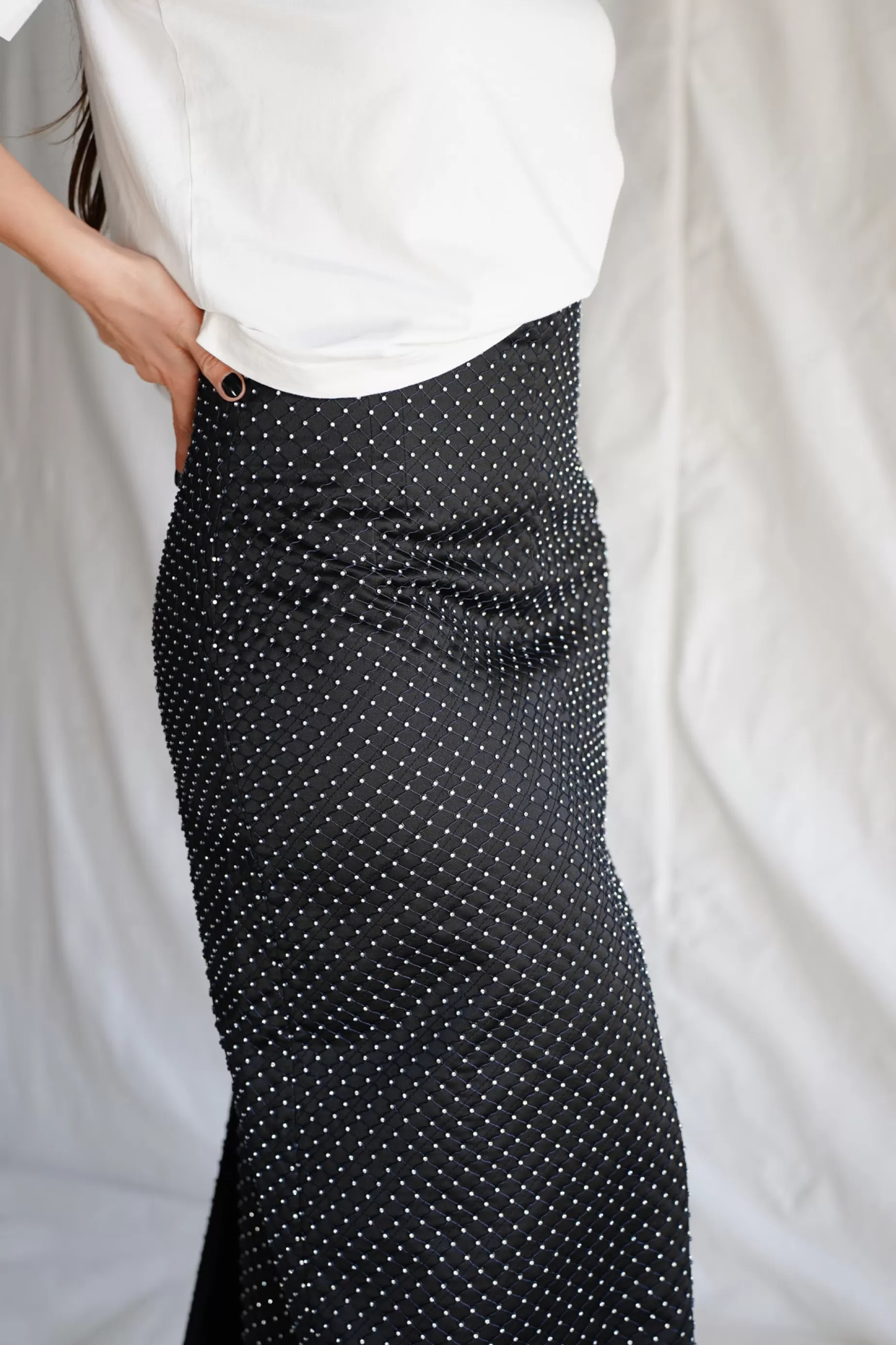 Skirts<Nafsika Skourti Crystal Empire Midi Skirt