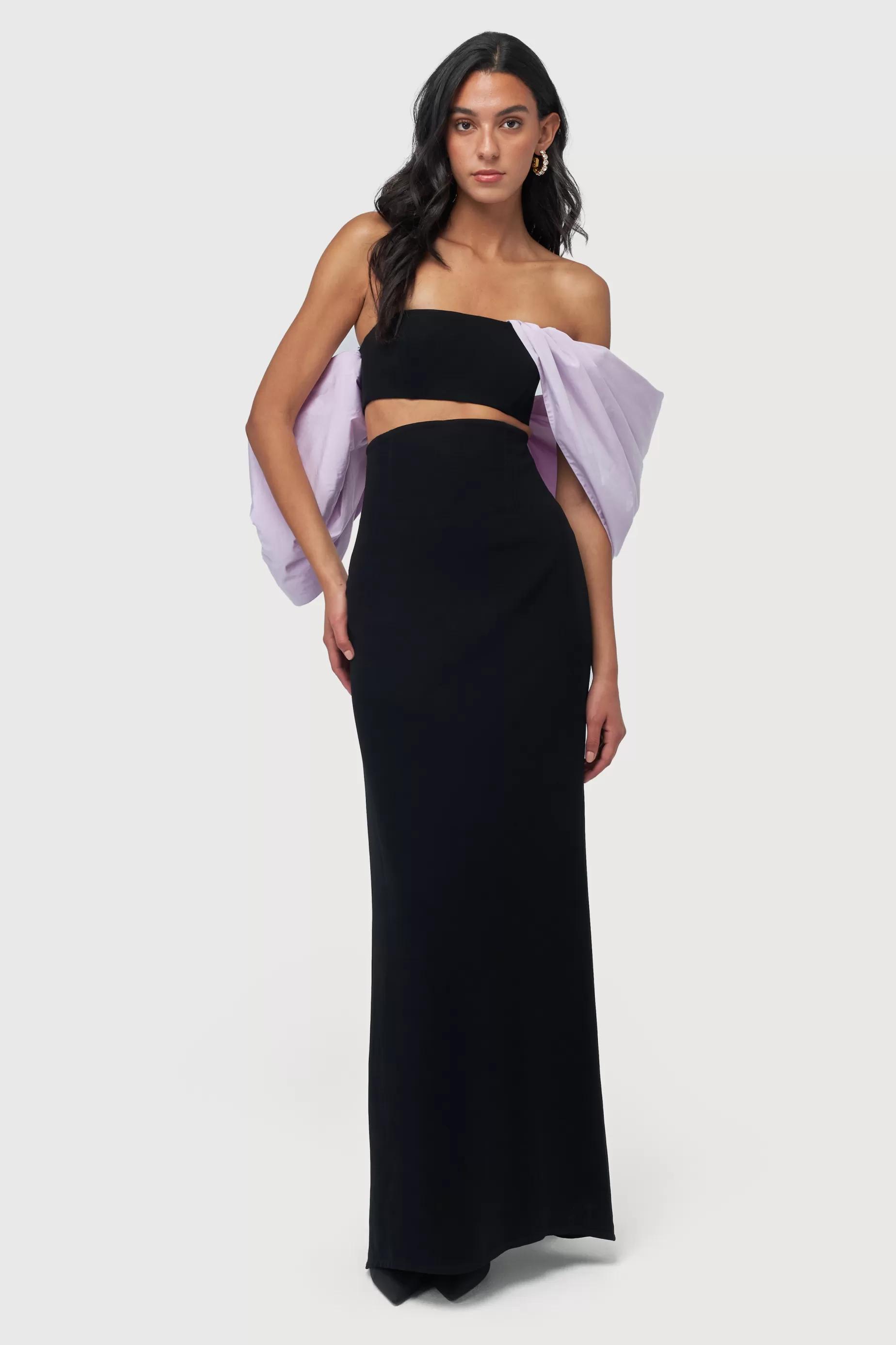 Skirts<Nafsika Skourti Empire High Waist Skirt Black