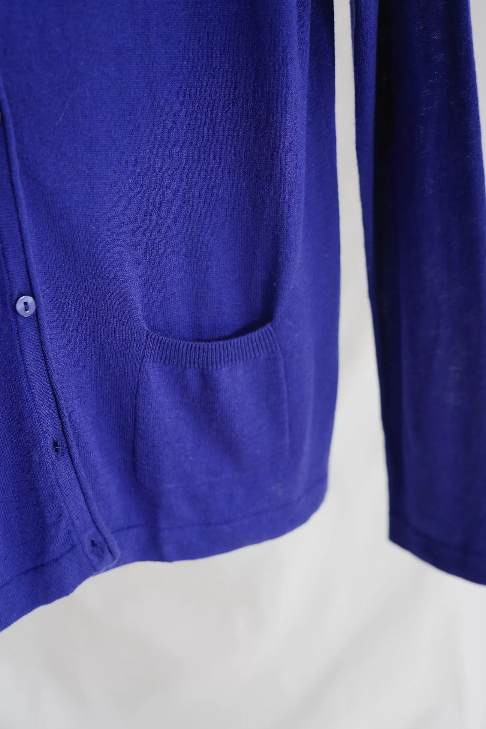 Tops<Nafsika Skourti Plain Cardigan Blue