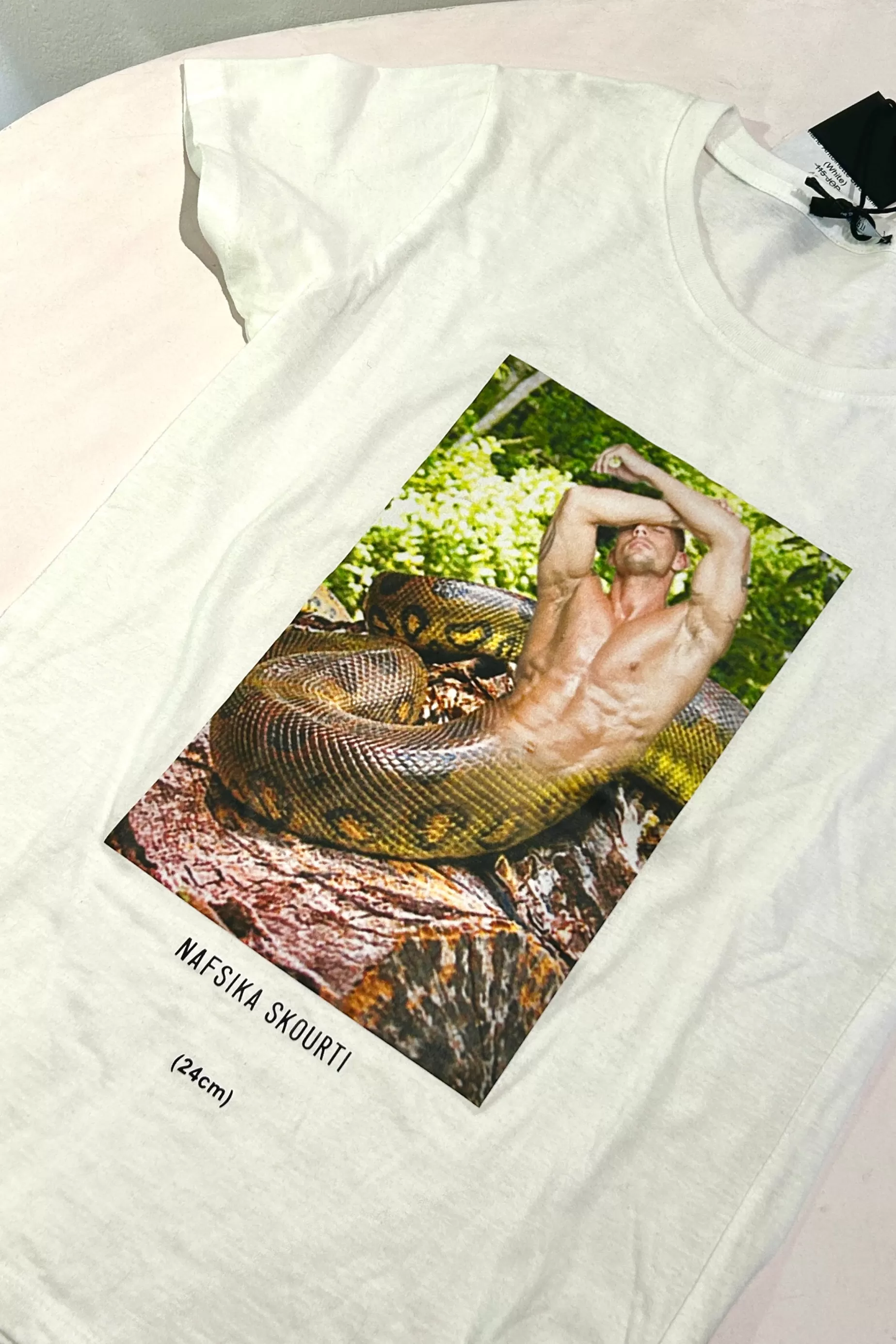 Tops<Nafsika Skourti Snake Boy T-Shirt