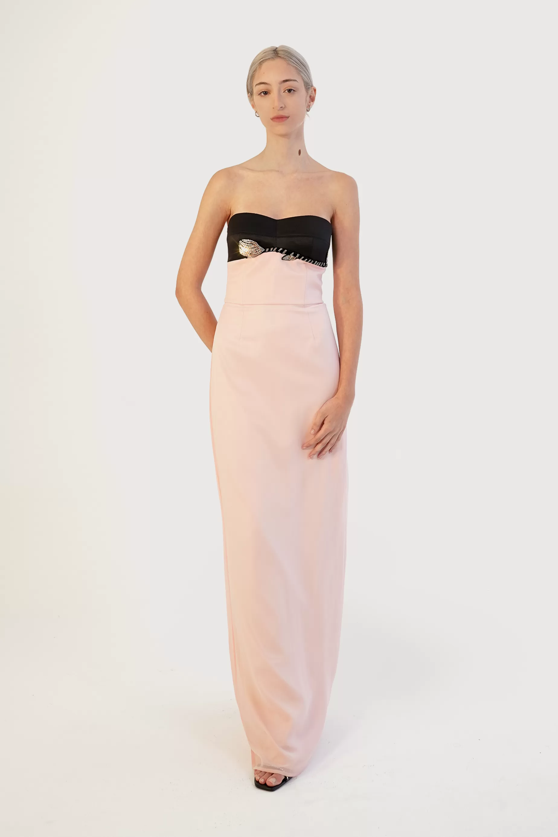 Evening Dresses<Nafsika Skourti The Edith Pink/Black