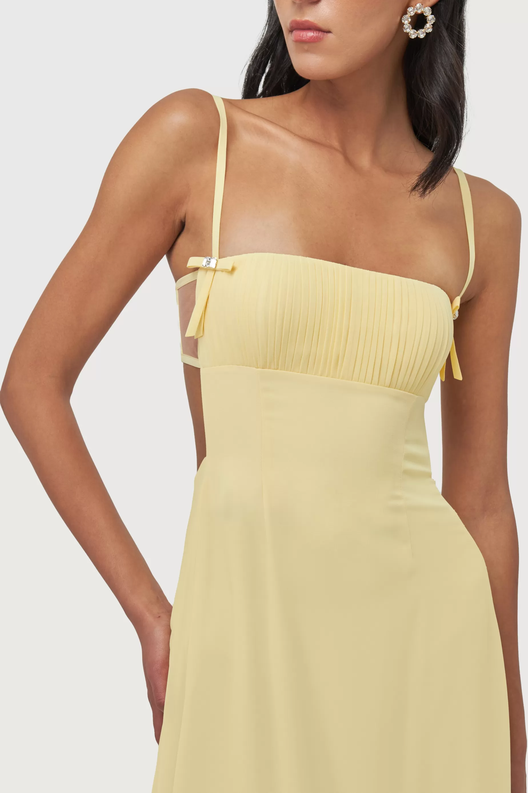 Evening Dresses<Nafsika Skourti The Summer Pale Yellow