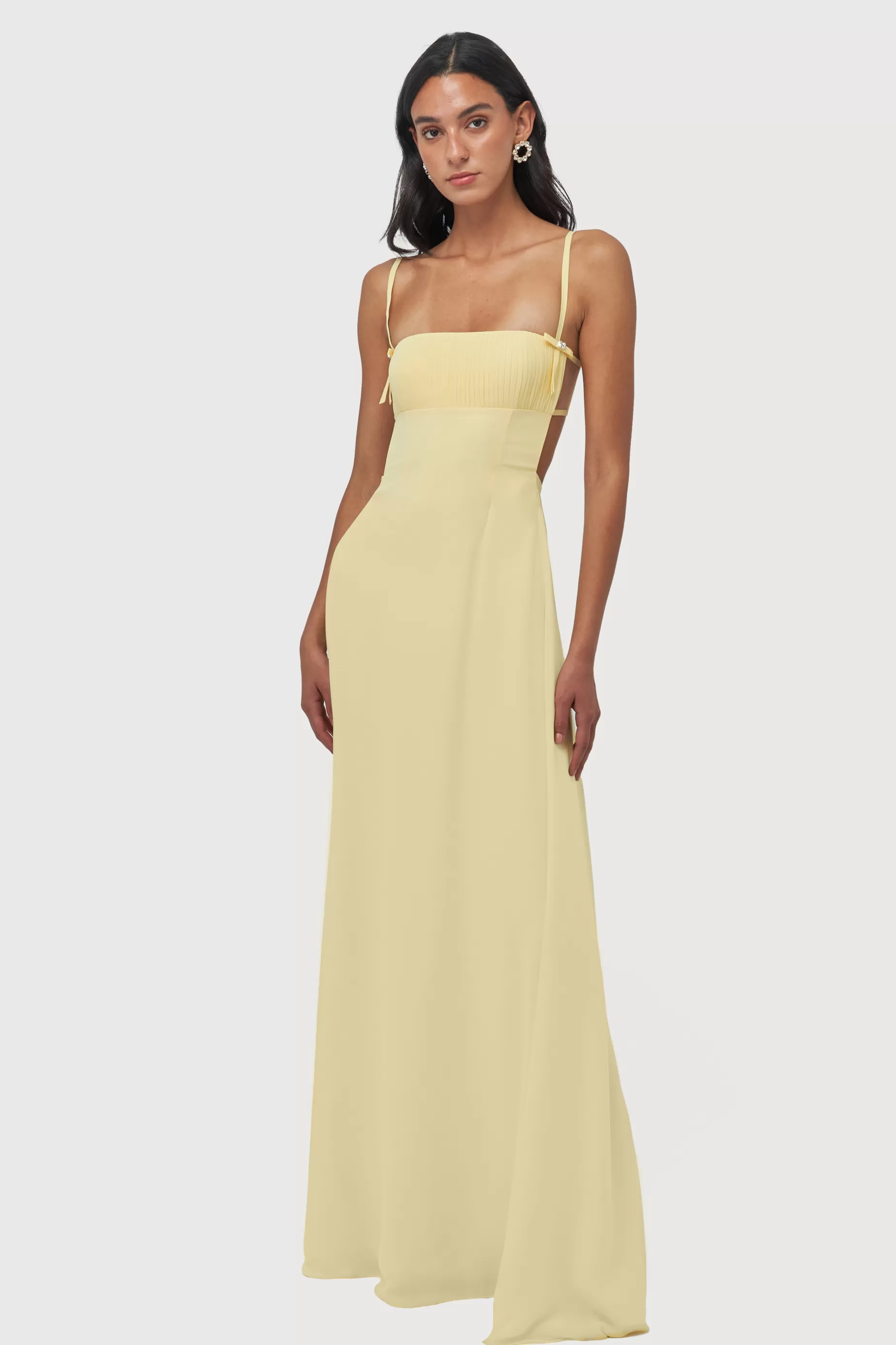 Evening Dresses<Nafsika Skourti The Summer Pale Yellow