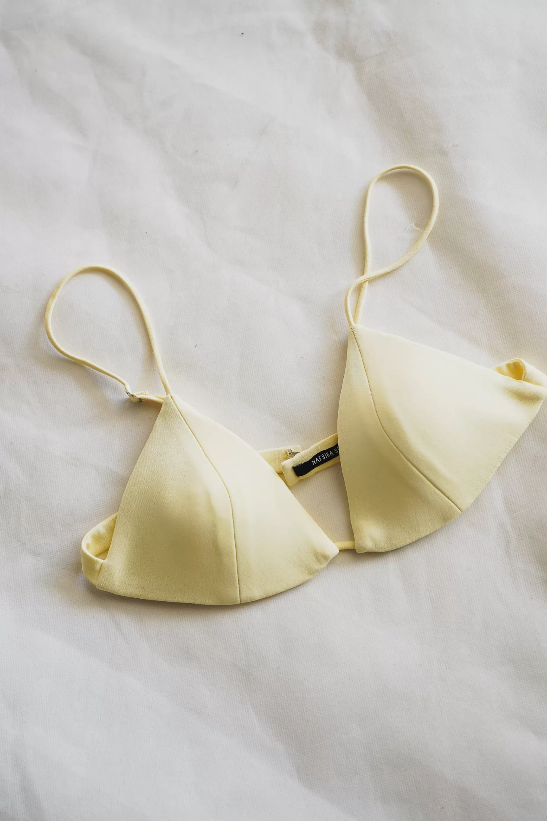 Tops<Nafsika Skourti Yellow Bra