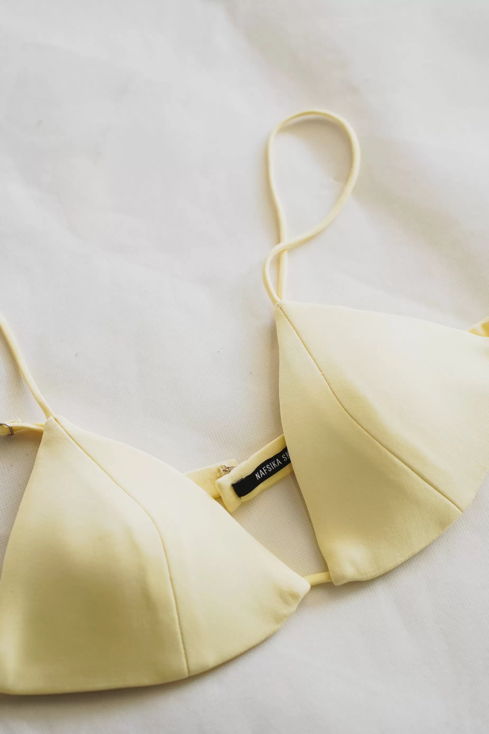 Tops<Nafsika Skourti Yellow Bra